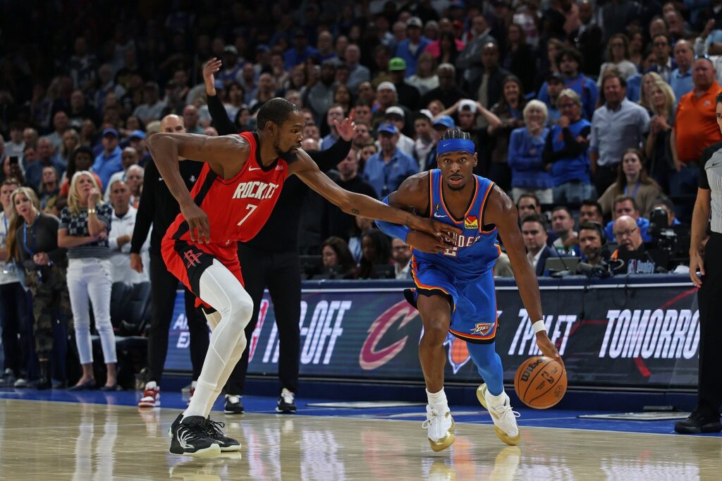 净效率前五：雷霆+16.9独一档 火箭+11.4第二 掘金3活塞4猛龙5