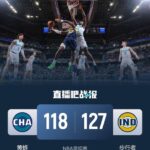 步行者三人20+胜黄蜂终结八连败 克尼佩尔28+8+7 鲍尔21中5