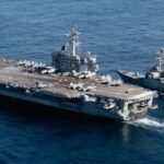 打捞南海坠机，美军换了艘航母