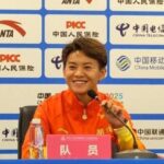 （粤港澳全运会）女足名将王霜：笑着昂首离场