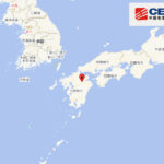 日本九州岛发生5.3级地震，震源深度20千米