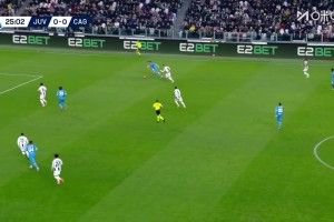 意甲-尤文2-1逆转卡利亚里近3轮首胜 伊尔迪兹双响弗拉霍维奇伤退