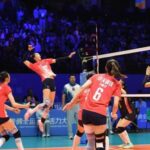 （粤港澳全运会）江苏队轻取山东队获女子排球成年组冠军