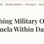 北美观察丨航母逼近 白宫议战 美委高压态势会否升级为区域战争?