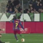 巴萨2-0桑坦德竞技晋级国王杯八强 费兰单刀球破门亚马尔建功