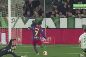 巴萨2-0桑坦德竞技晋级国王杯八强 费兰单刀球破门亚马尔建功