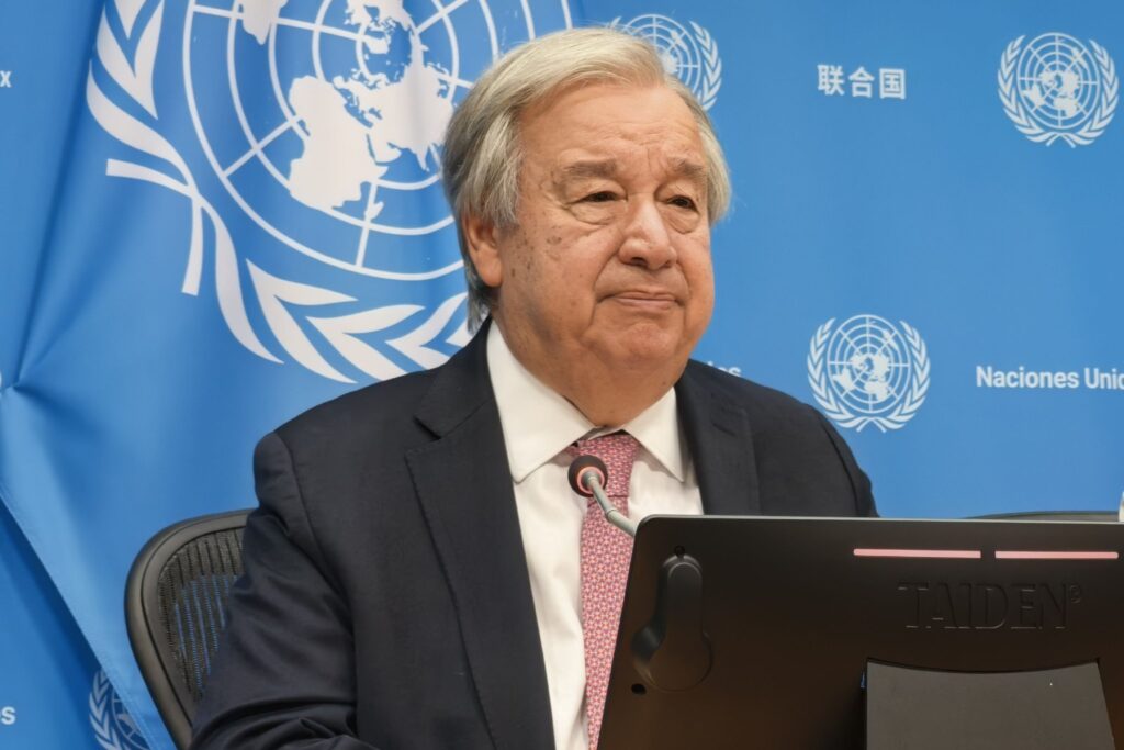 古特雷斯:联合国面临财政崩溃 资金可能在7月前耗尽